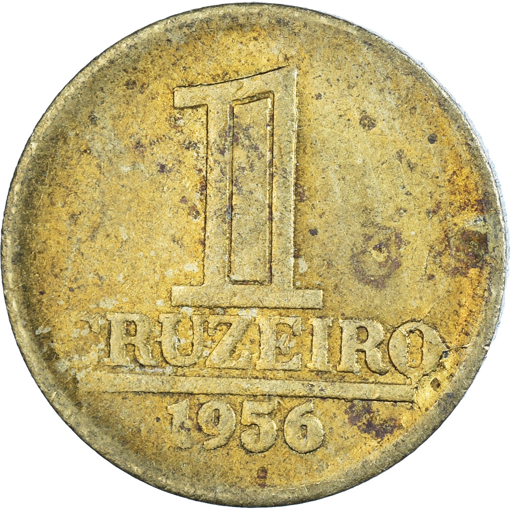 Coin, Brazil, Cruzeiro, 1956