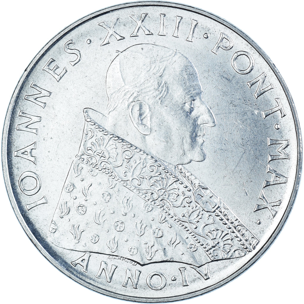 Coin, Vatican, 50 Lire, 1962