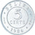 Moeda, Belize, 5 Cents, 1986