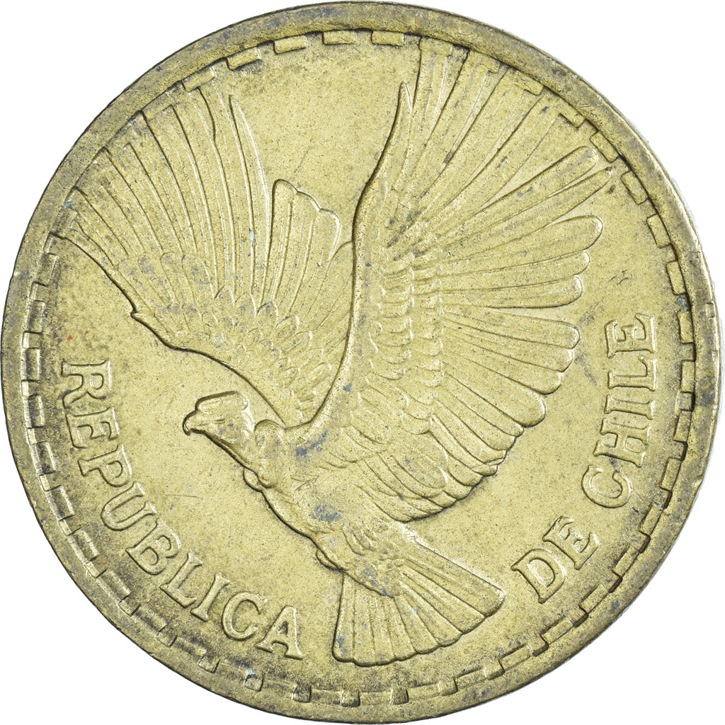 Moneda, Chile, 10 Centesimos, 1970