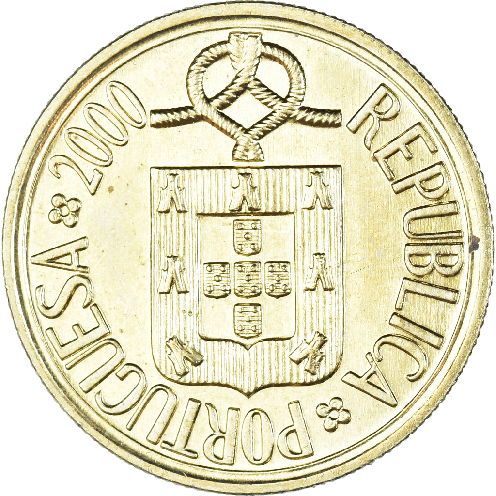 Moneda, Portugal, 5 Escudos, 2000