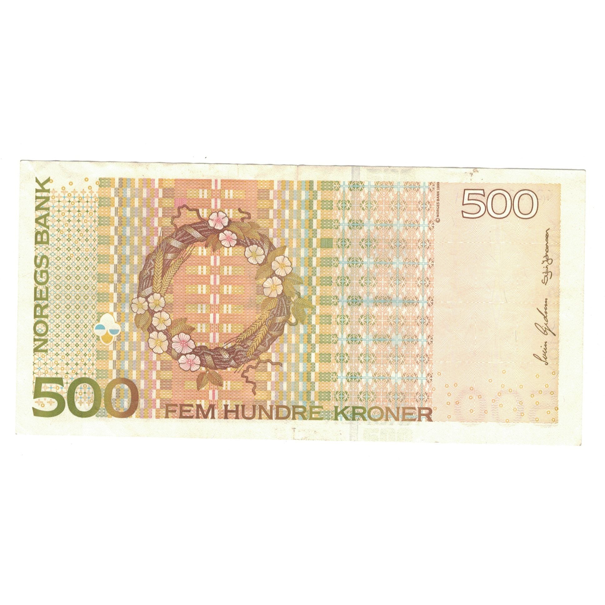 Banknote, Norway, 500 Kroner, 1999, KM:51a, EF(40-45)