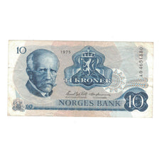 Banconote, Norvegia, 10 Kroner, 1975, KM:36b, BB