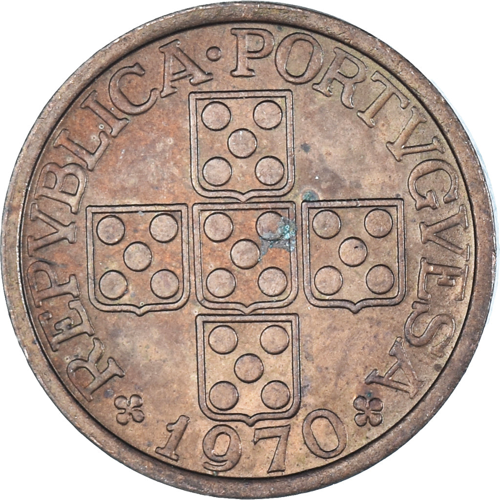 Münze, Portugal, 20 Centavos, 1970