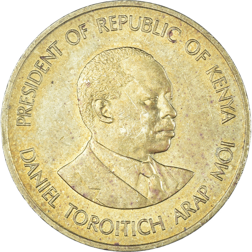 Monnaie, Kenya, 5 Cents, 1989