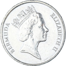 Coin, Bermuda, 5 Cents, 1997