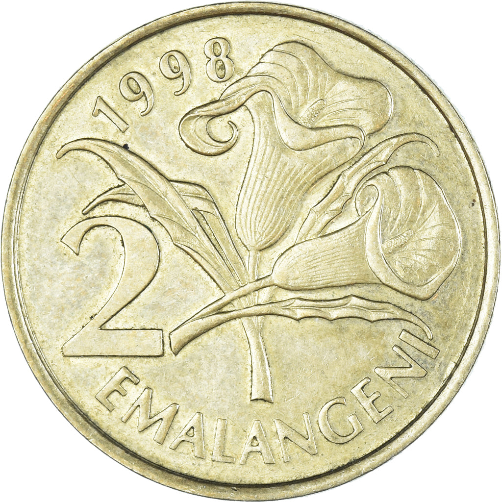 Coin, Swaziland, 2 Emalangeni, 1998