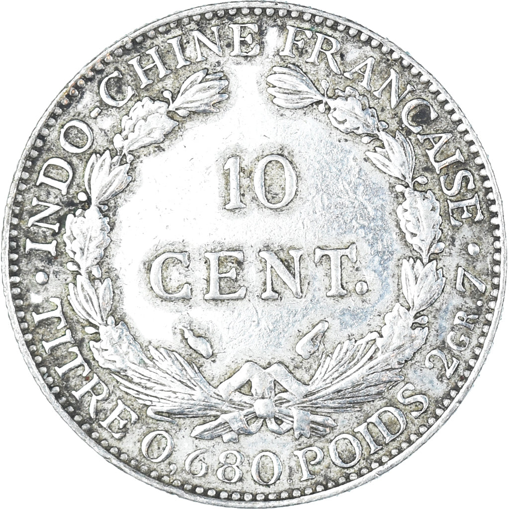 Coin, FRENCH INDO-CHINA, 10 Cents, 1937