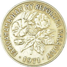 Moneta, Madagascar, 20 Francs, 4 Ariary, 1971