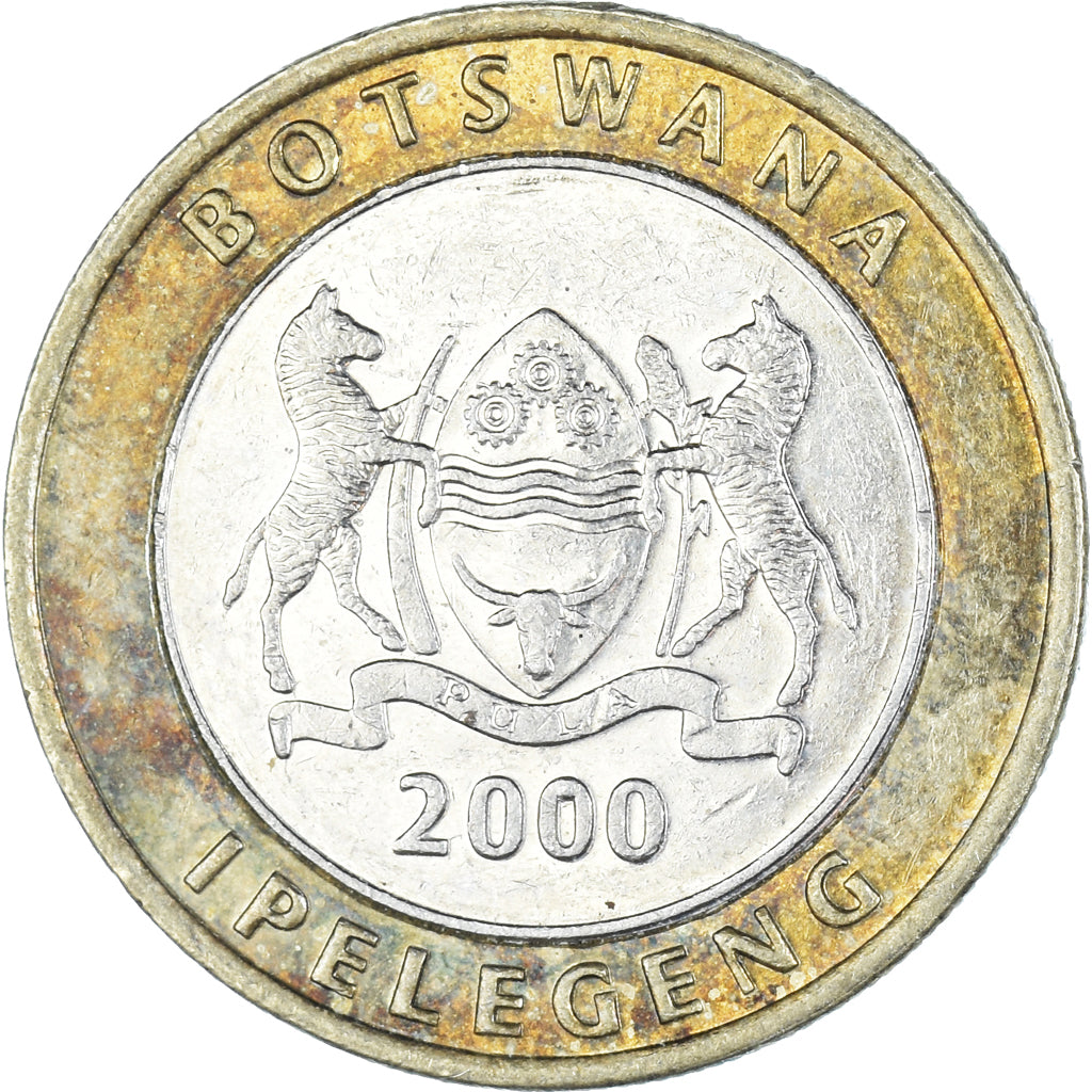 Moneta, Botswana, 5 Pula, 2000