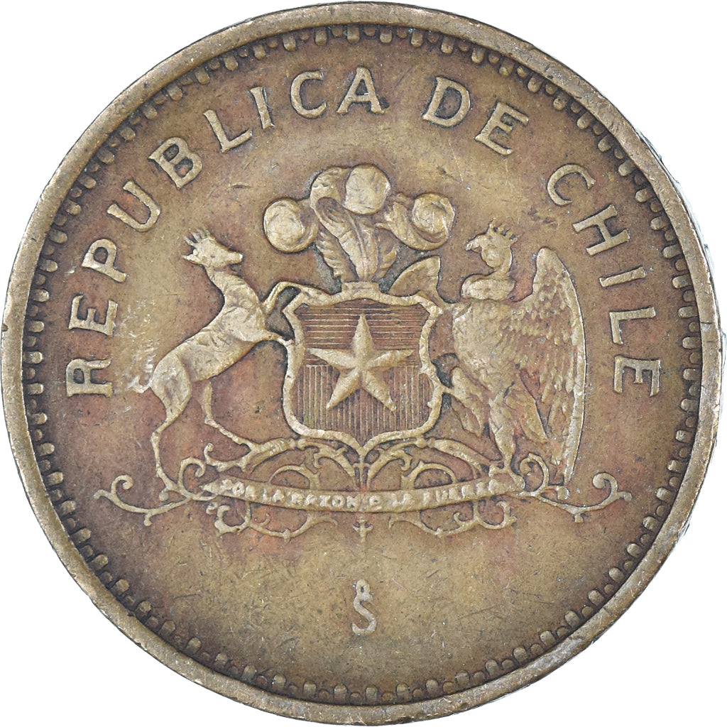 Moneta, Cile, 100 Pesos, 1984