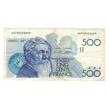 Banknote, Belgium, 500 Francs, KM:143a, EF(40-45)