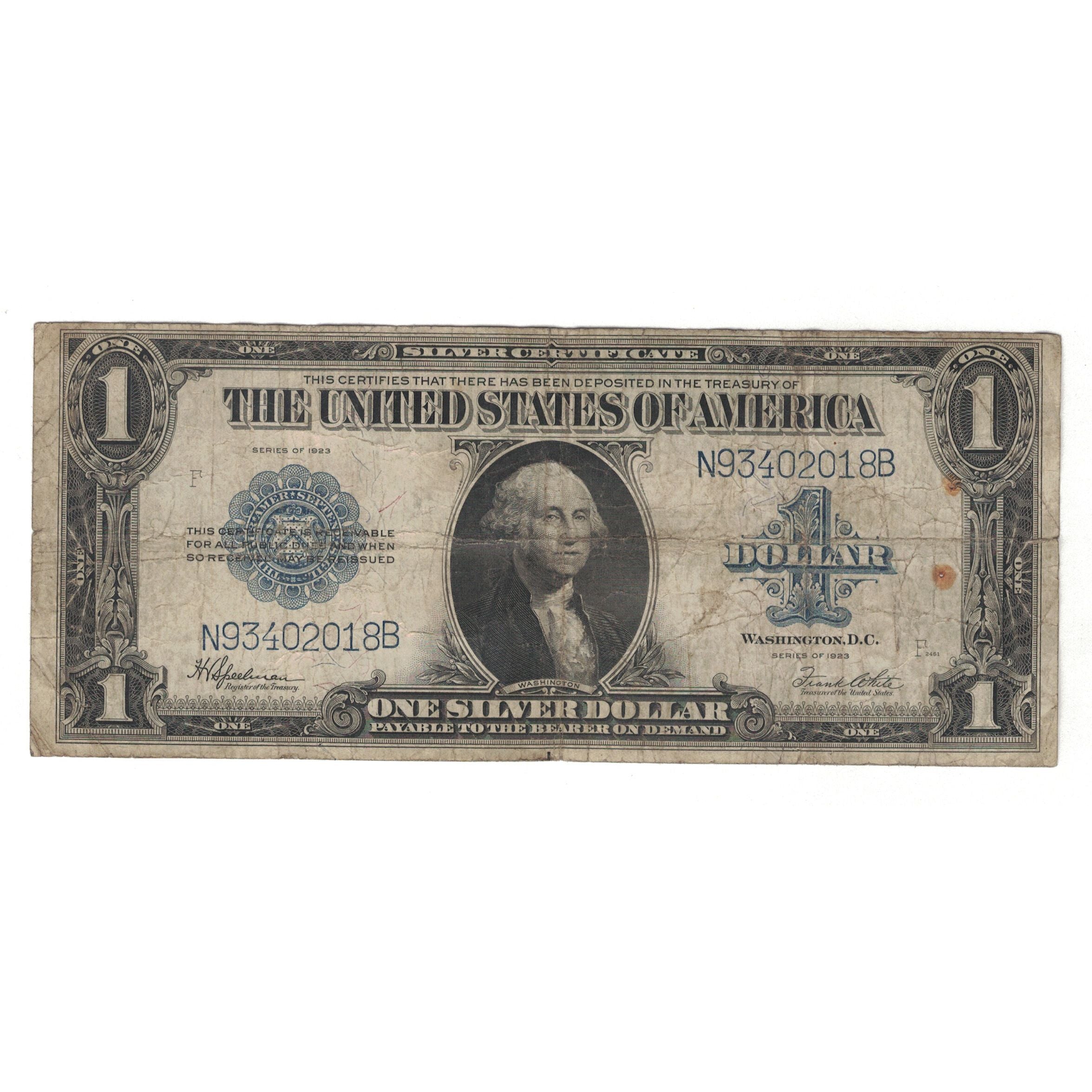Billet, États-Unis, 1 Dollar, 1923, B