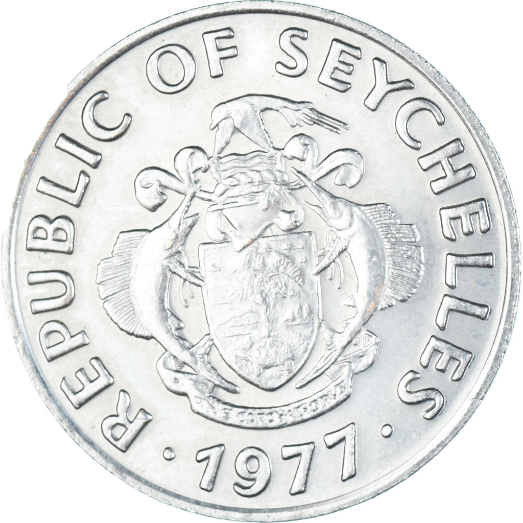 Coin, Seychelles, 50 Cents, 1977