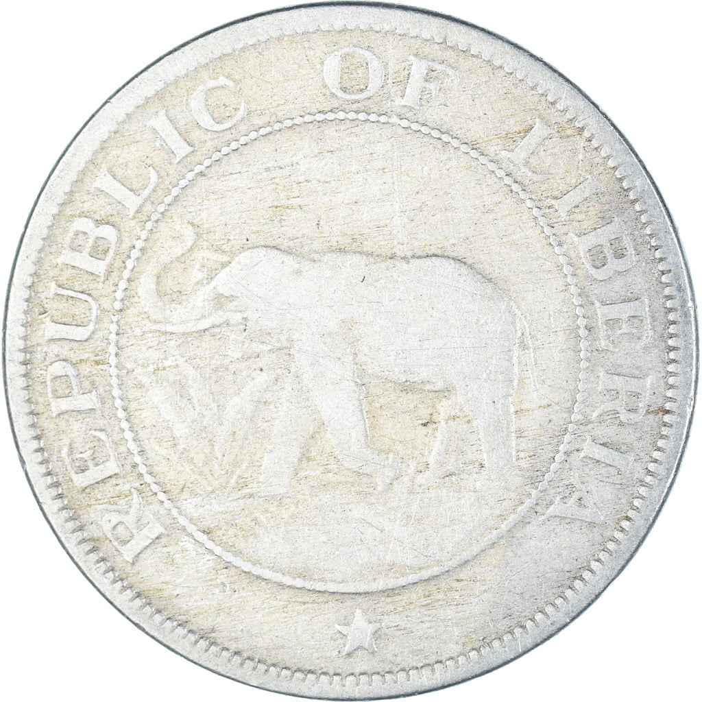 Monnaie, Libéria, 2 Cents, 1941