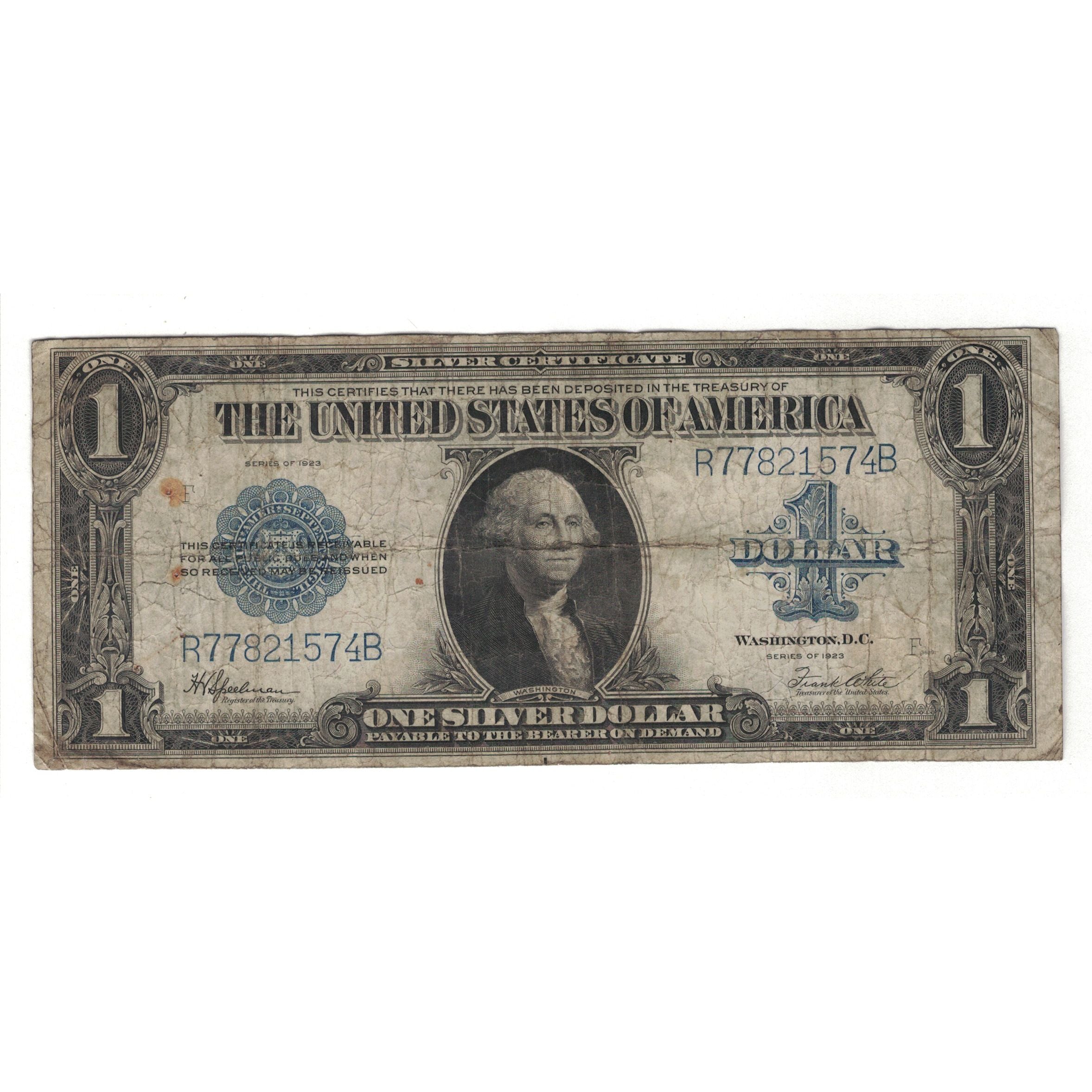 Banknote, United States of America, 1 Dollar, 1923, VG(8-10)