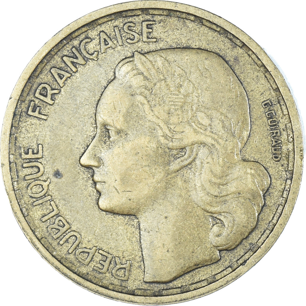 Münze, Frankreich, 10 Francs, 1954