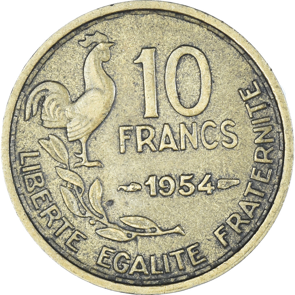 Münze, Frankreich, 10 Francs, 1954