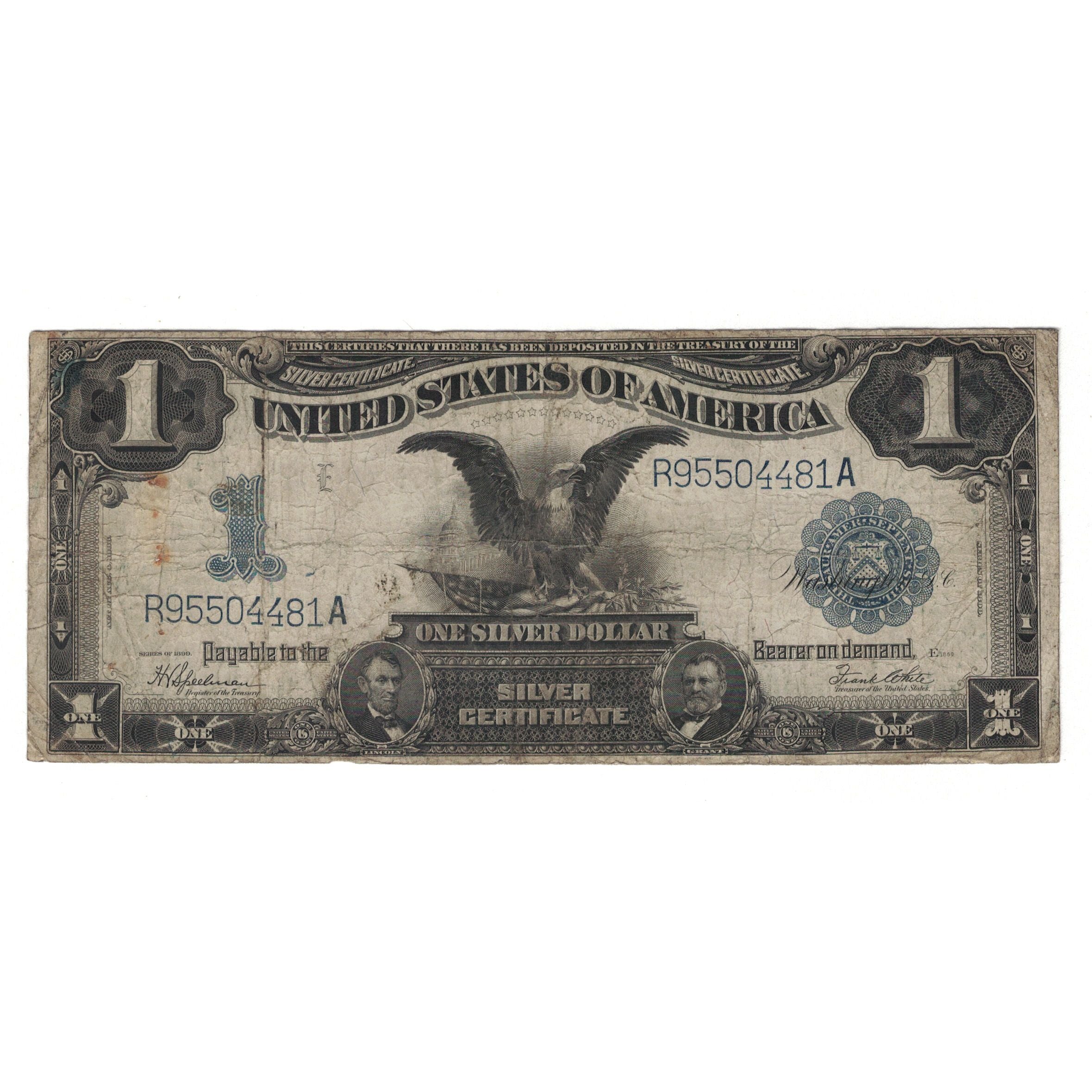 Banknote, United States of America, 1 Dollar, 1899, VG(8-10)