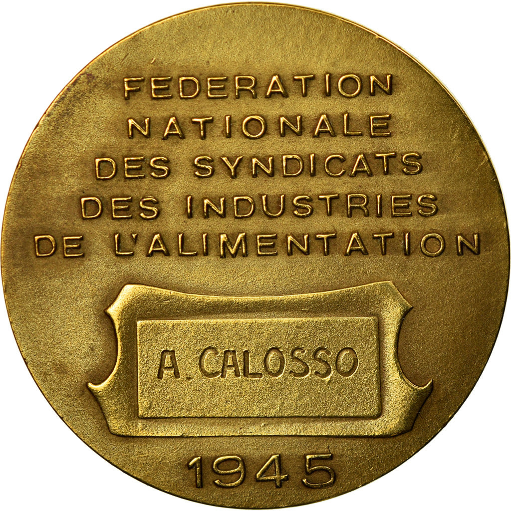 France, Médaille, Fédération Nationale des Syndicats de l'Alimentation