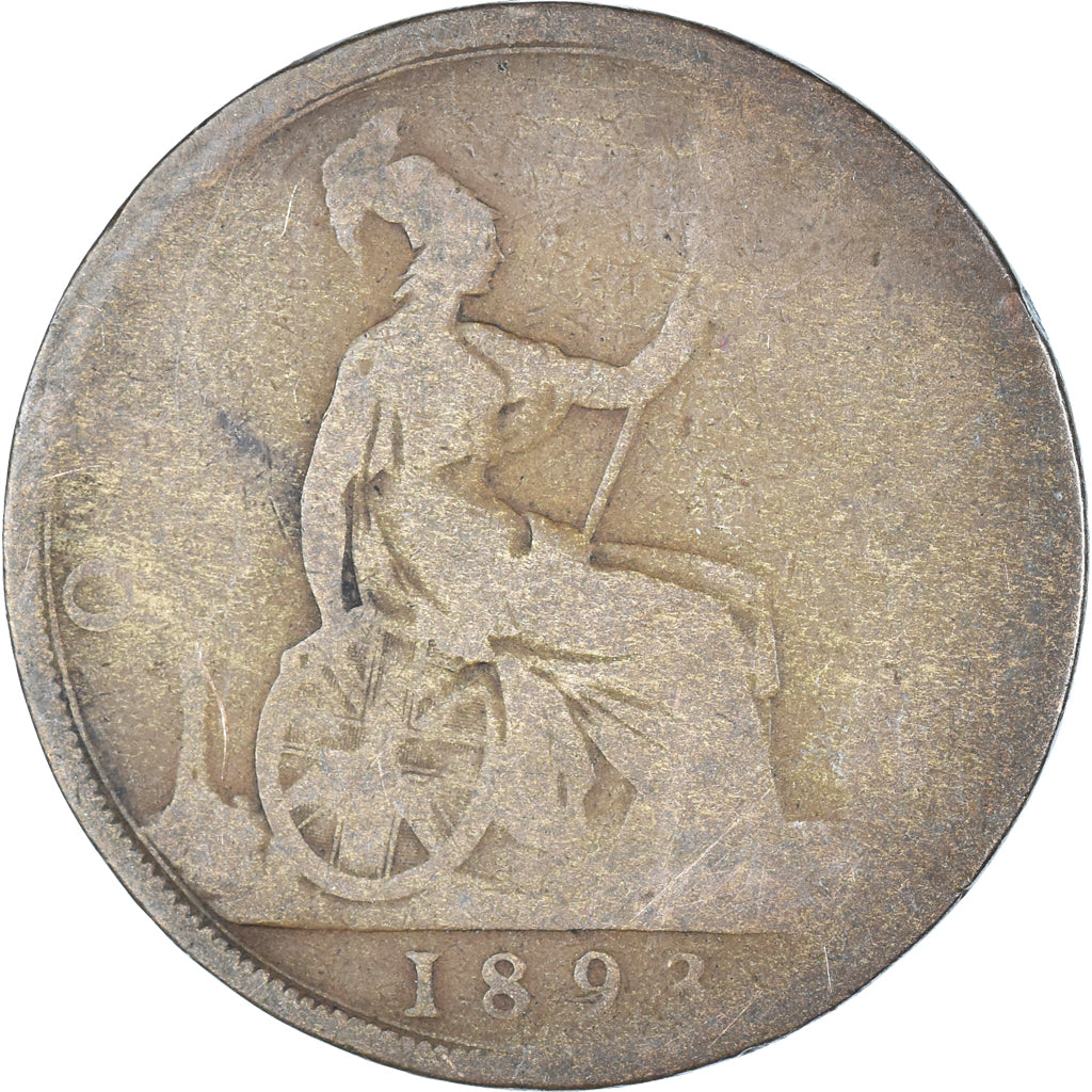 Munten, Verenigd Koninkrijk, Penny, 1893