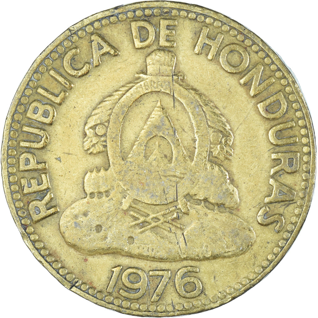 Coin, Honduras, 10 Centavos, 1976