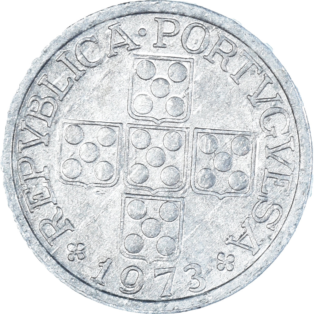 Münze, Portugal, 10 Centavos, 1973