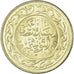Moneda, Túnez, 100 Millim, 2008