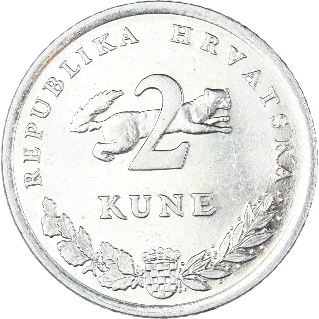 Coin, Croatia, 2 Kune, 1998
