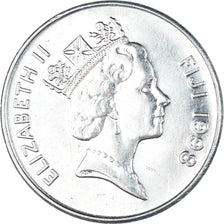 Moeda, Fiji, 20 Cents, 1998