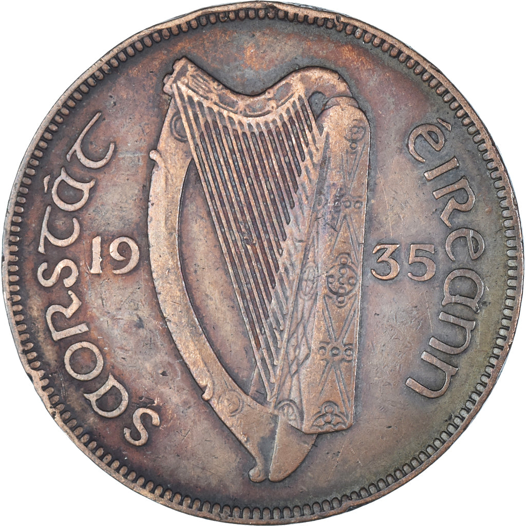 Monnaie, Irlande, Penny, 1935