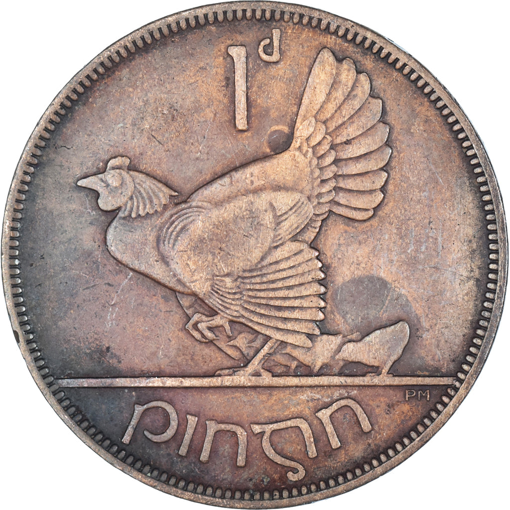 Monnaie, Irlande, Penny, 1935