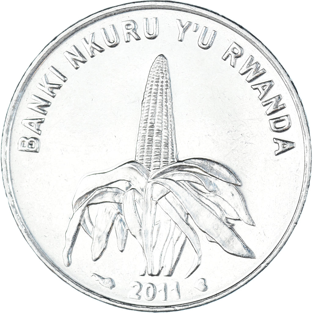 Monnaie, Rwanda, 50 Francs, 2011