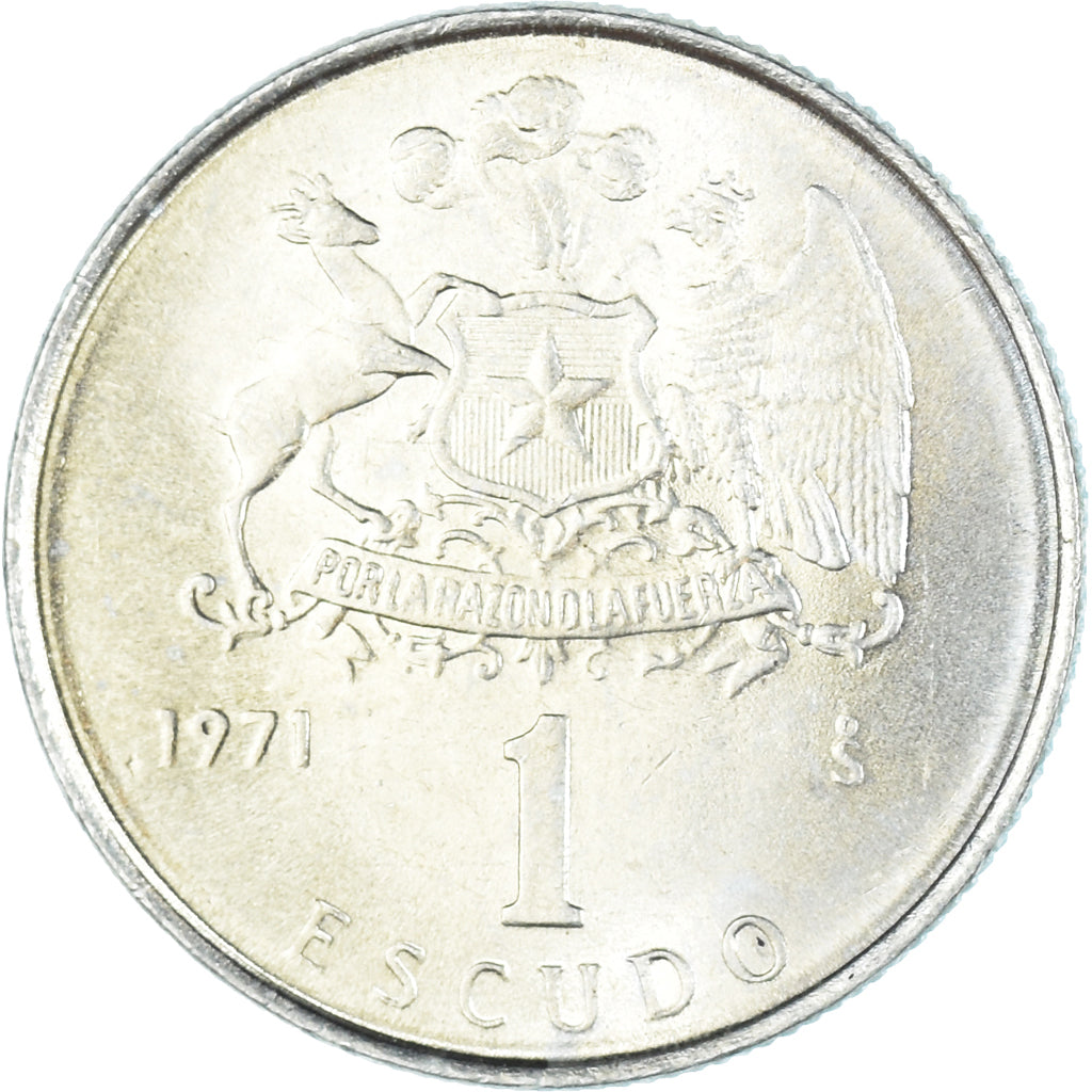 Moneta, Cile, Escudo, 1971