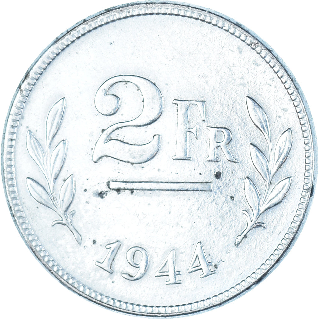 Moneta, Belgio, 2 Francs, 1944