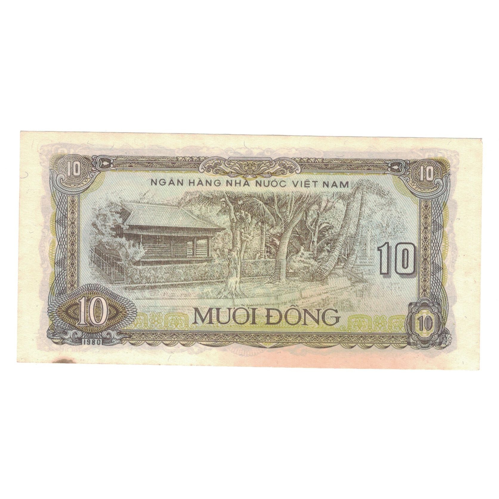 Banknote, Vietnam, 10 D<ox>ng, 1980, KM:86a, EF(40-45)