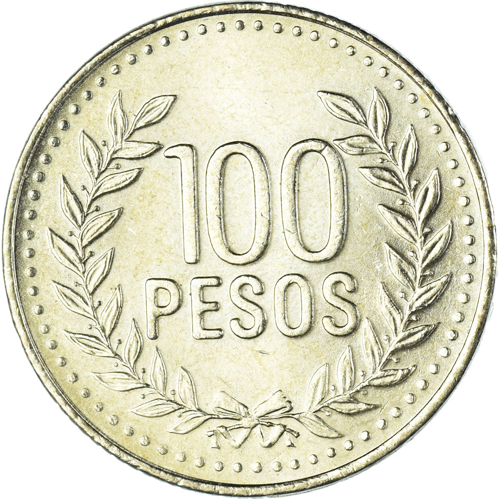 Münze, Kolumbien, 100 Pesos, 2008