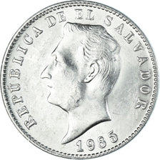 Moneta, El Salvador, 10 Centavos, 1985