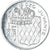 Moneda, Mónaco, 1/2 Franc, 1977