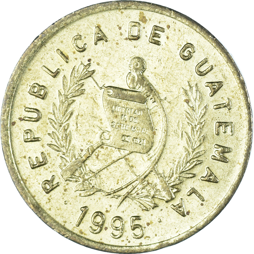 Moneda, Guatemala, Centavo, Un, 1995