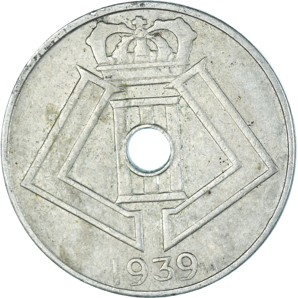 Münze, Belgien, 5 Centimes, 1939