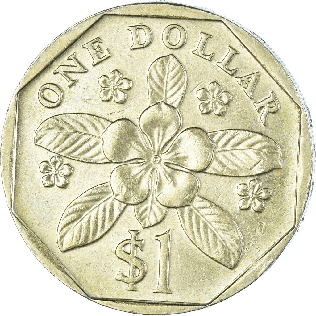 Coin, Singapore, Dollar, 1997