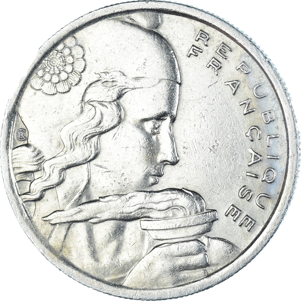 Moneta, Francja, 100 Francs, 1958