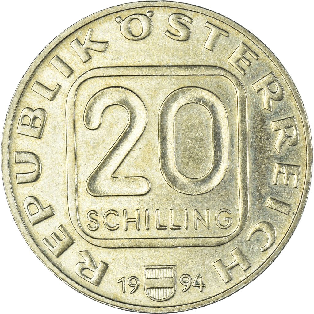 Monnaie, Autriche, 20 Schilling, 1994