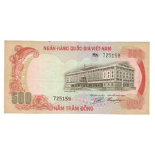 Billet, Viet Nam du Sud , 500 D<ox>ng, Undated (1972), KM:33a, TTB
