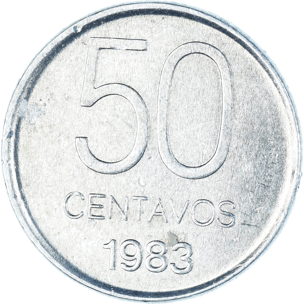 Moeda, Argentina, 50 Centavos, 1983