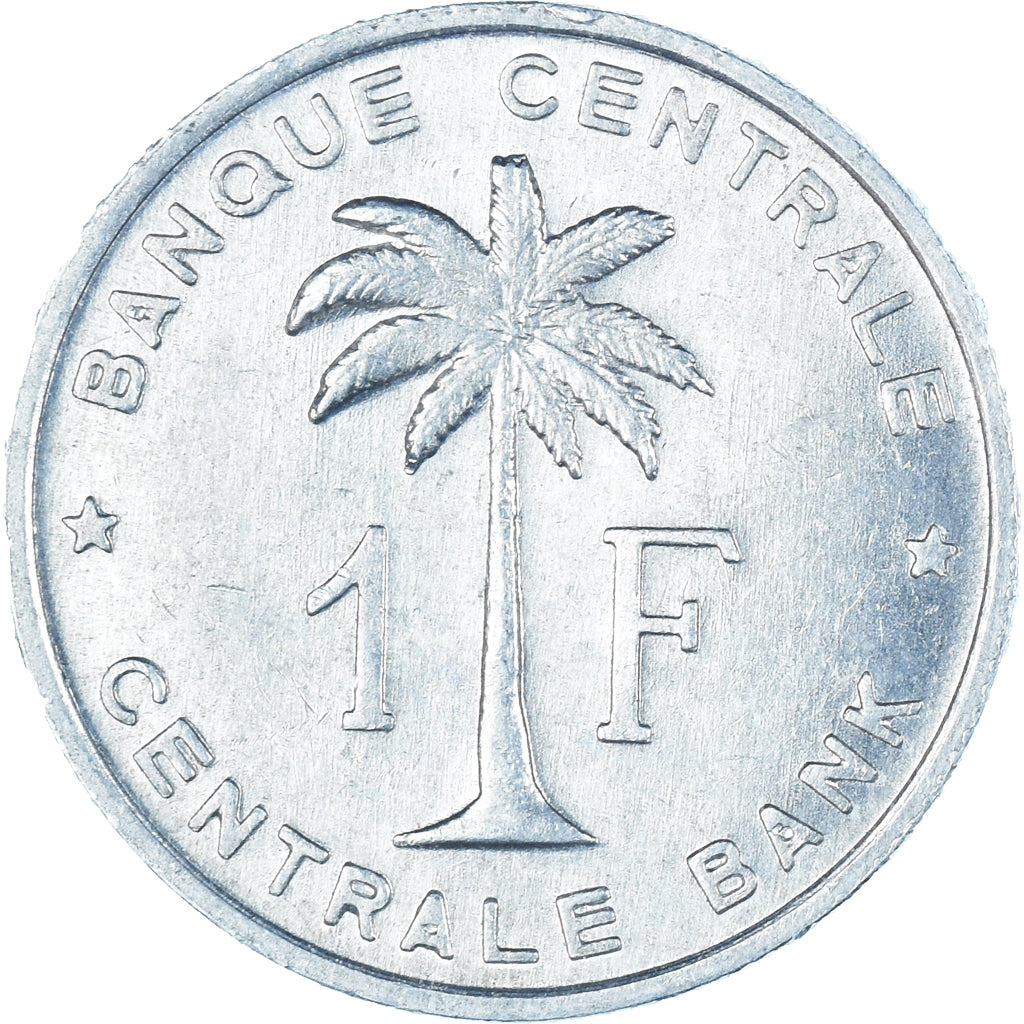 Münze, Belgisch-Kongo, Franc, 1959