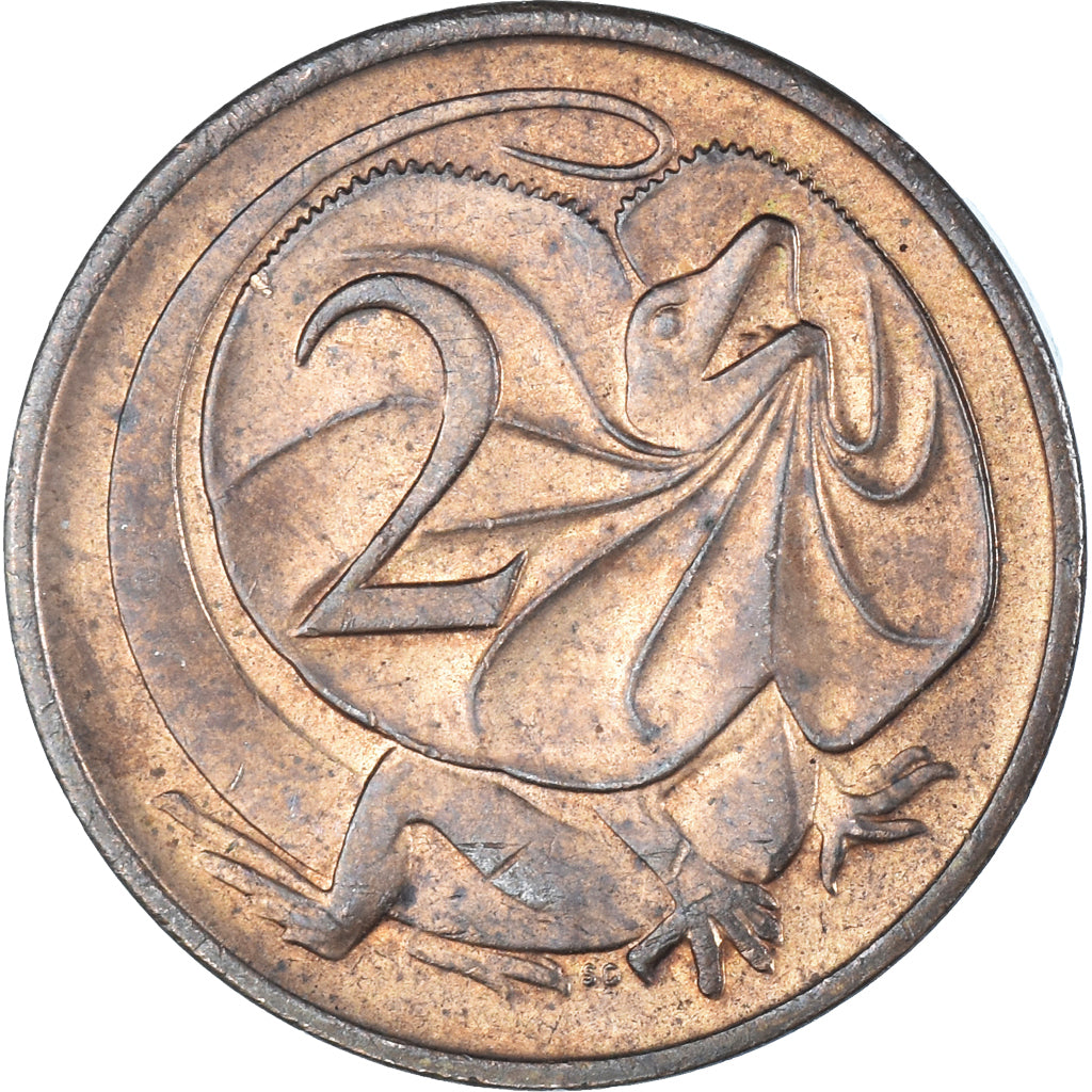 Münze, Australien, 2 Cents, 1977