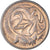 Coin, Australia, 2 Cents, 1977