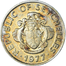 Moeda, Seicheles, 25 Cents, 1977